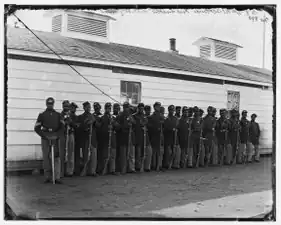 District of Columbia. Company E, 4th U.S. Colored Infantry, at Fort Lincoln
