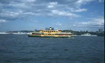 in her 1930s yellow and green colour scheme, September 1962